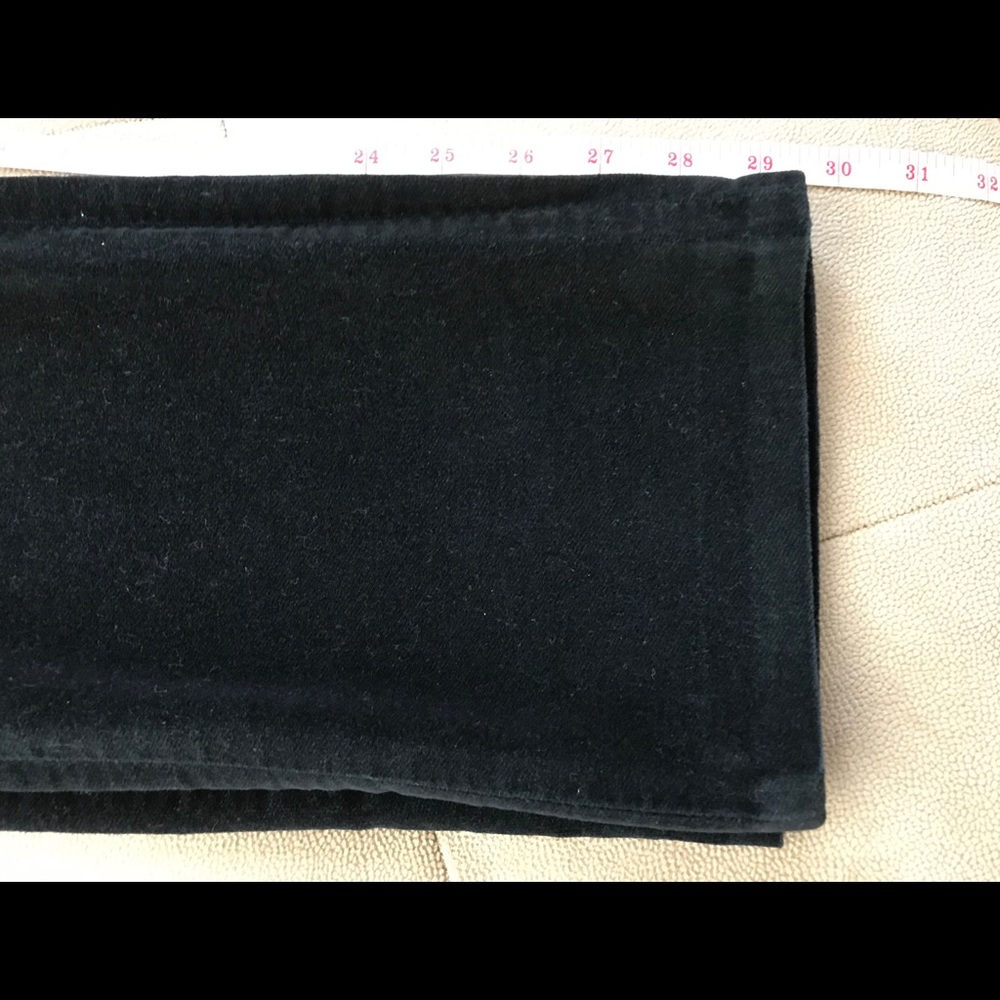 ♓️🅿️Ralph Lauren high waist black velvet pants - Picture 10 of 11